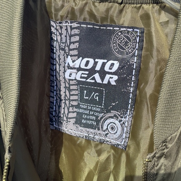 Brand New Moto Gear Green Lightweight Jacket Large - Picture 6 of 8